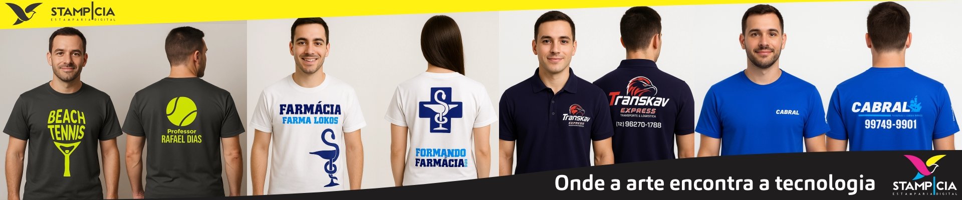 Banner 2 - Personalização de Camisetas